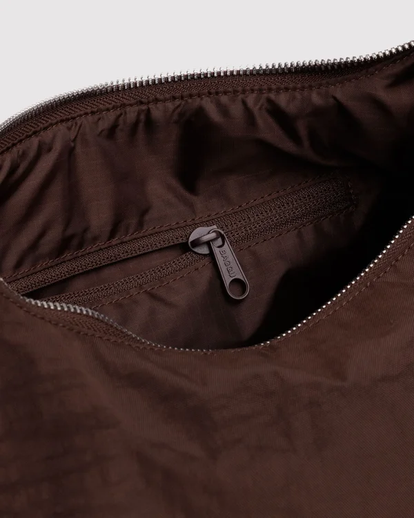 Nylon Meringue Bag - Coffee - Material: heavyweight-nylon