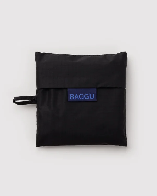 Standard Baggu - Black - Material: ripstop-nylon