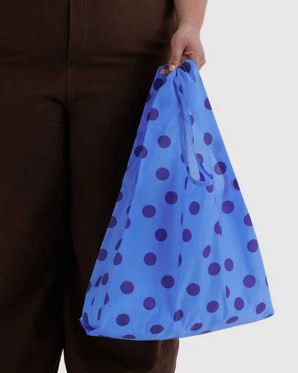 Standard Baggu - Blue Polka Dot - Size: OS