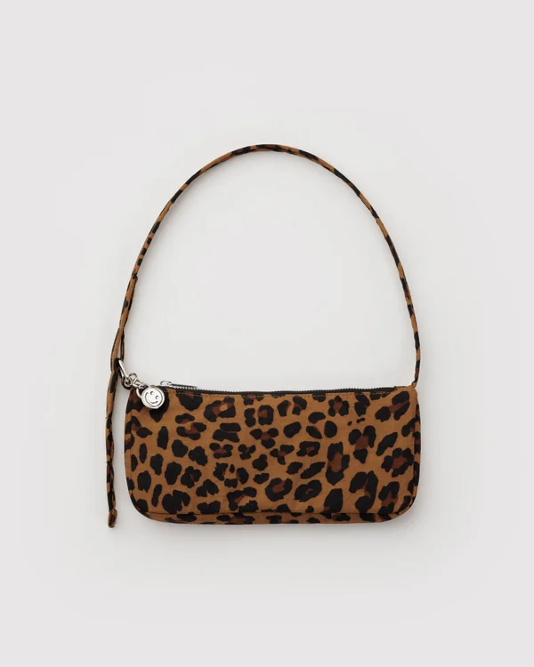 Nylon Pochette - Leopard - Size: B