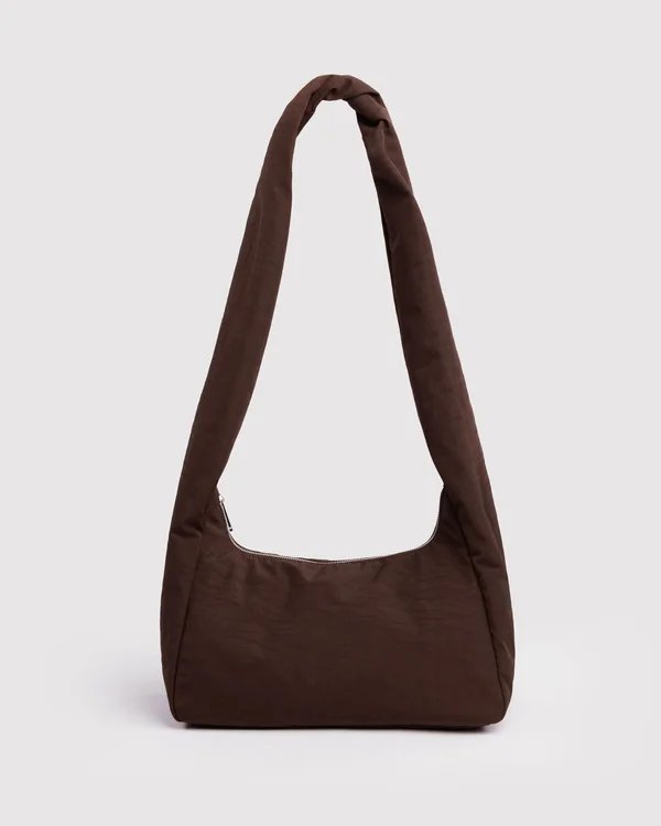 Nylon Meringue Bag - Coffee - Material: heavyweight-nylon