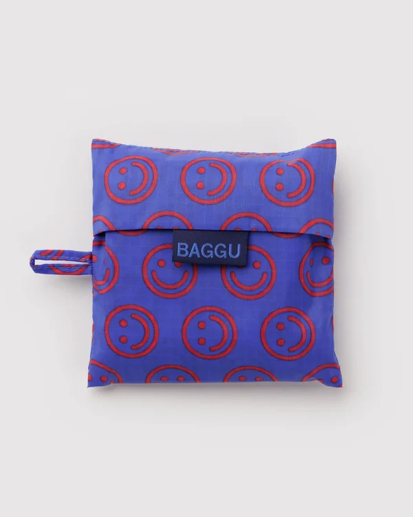 Standard Baggu - Mini Cobalt Happy - Size: OS