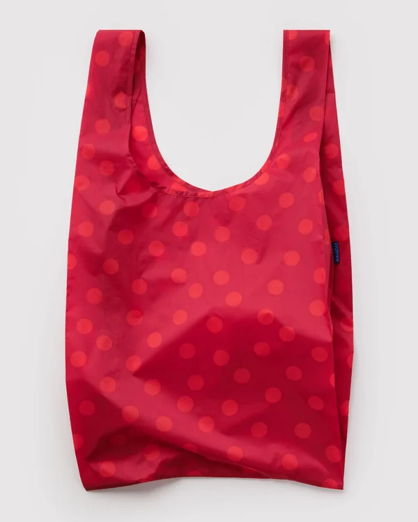 Big Baggu - Red Polka Dot - Material: ripstop-nylon